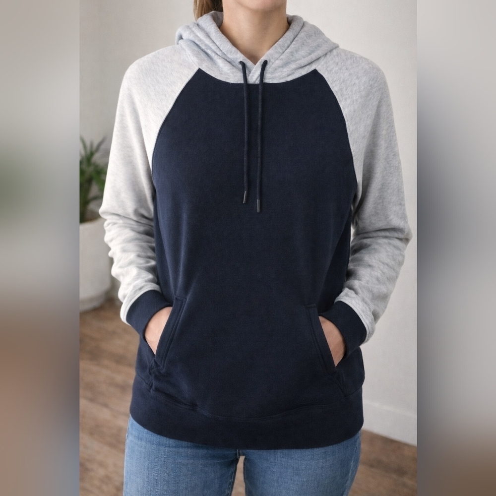 Fabletics Dark Blue and Gray The Go To  Hoodie